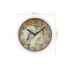 MPM Colourful Children's Wall Clock Made of Plastic with Giraffe