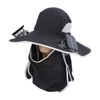 Wide Brim Solar Fan Hat Outdoor Fishing Sunscreen Quick Drying