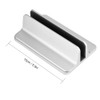 Adjustable Aluminum Vertical Laptop Stand NoteBooks Holder Space saving Bracket
