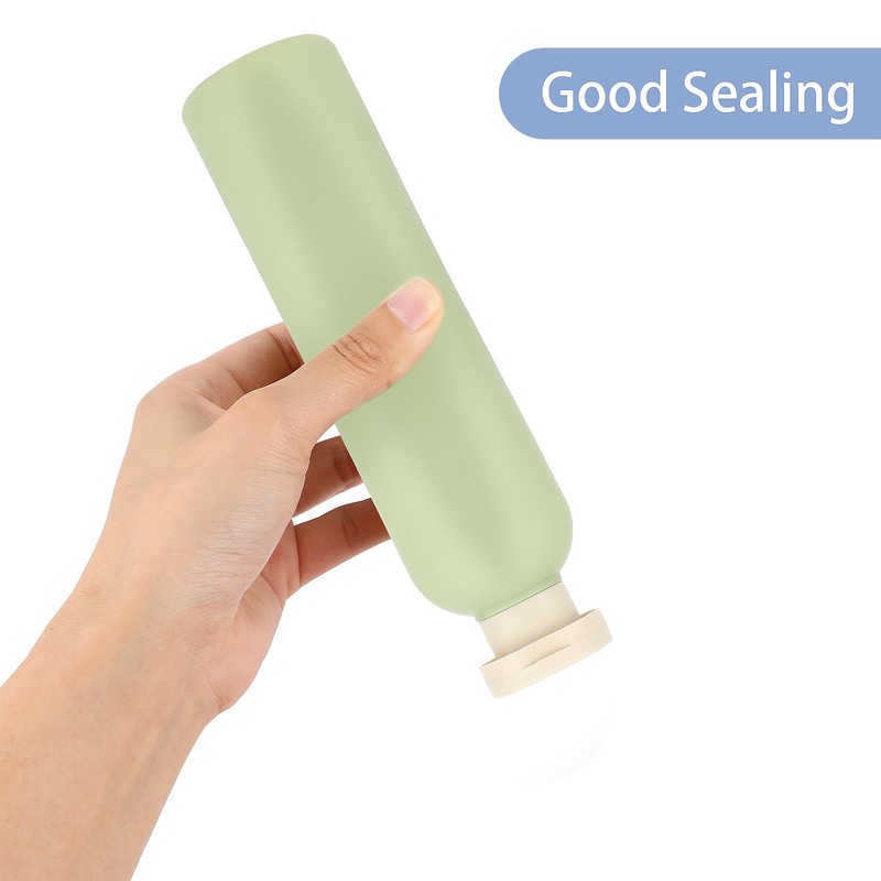 Qianyu 2 Pcs 260 ml Squeeze Bottles with Flip Cap