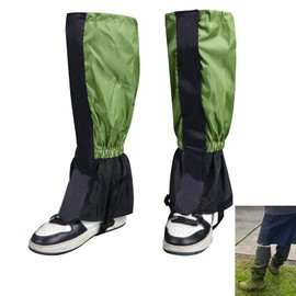 succulentlovers 1 Pairs Lawn Care Leg Gaiters, Waterproof Garden Trimming Leg Chaps, Adjustable Leg Protection for Weed Eating Leg Guards for Men Lawn Care Accessories for Outdoor Farm Garden Working