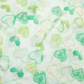 FAIRYGATE Green Scarf for Women UK Chic Art Scarves Delicate Scarfs Elegant Shawls for Events Vibrant Scarves 71045