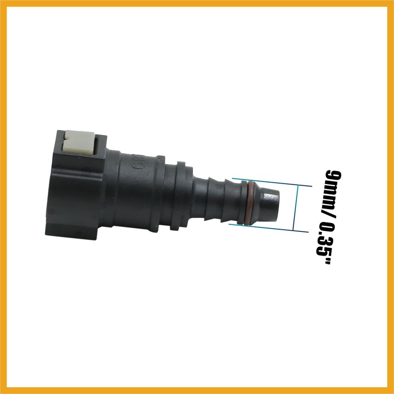 Partuto 9.89mm ID8 SAE 5/16" Fuel Line Hose Quick Release