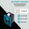 Crtbelfy Battery Holder Mount for Makita 18V Battery Dock Holder