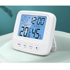 Thermo-hygrometer, Hygrometer, Digital Clock, Large Screen, Face Mark, Alarm, Thermometer/Hygrometer,