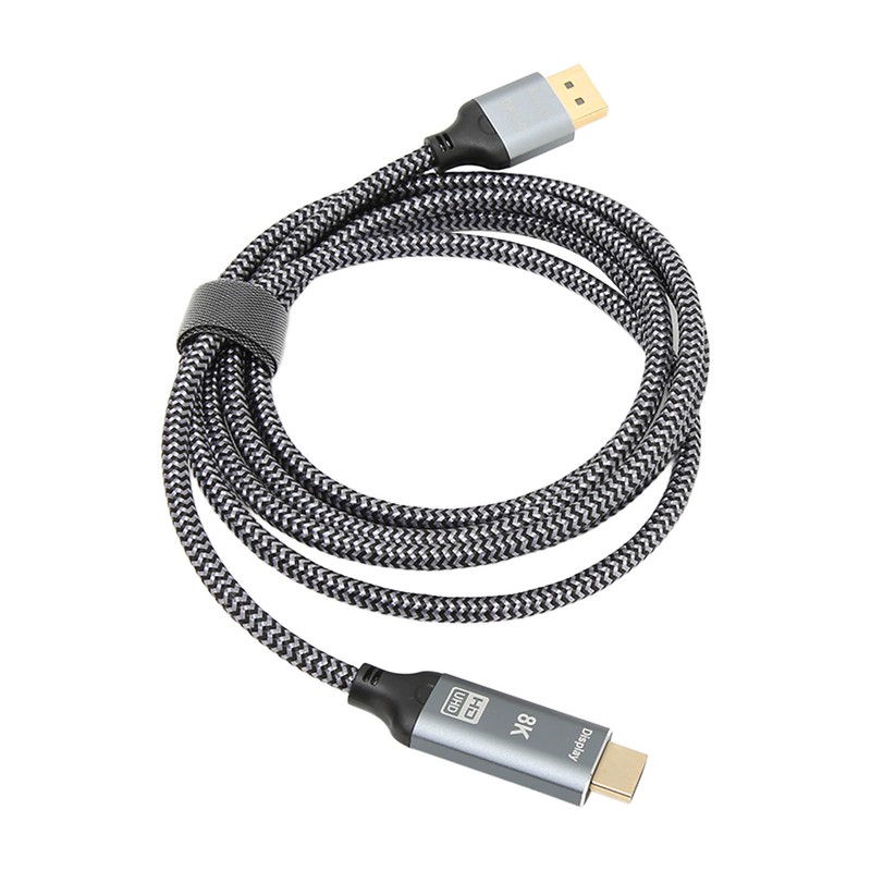DisplayPort 1.4 to HD Multimedia Interface 2.1 Adapter Cable 8K