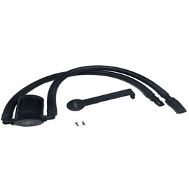 J&L Oil Separator Co. 3.0 Oil Separator Compatible with 2012-2017 3.6 JK Wrangler Driver Side (Black)