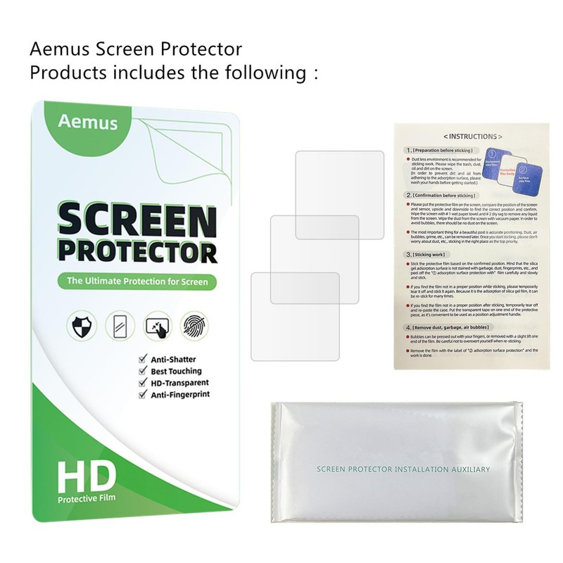 Aemus Compatible for Tamagotchi Uni and Tamagotchi Smart Screen Protector,