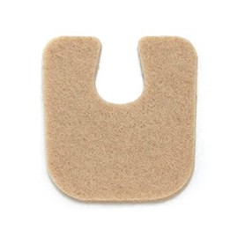 Dr. Jill's Latex Free U-Shaped Callus Pads 1/8” Felt-100 Pack