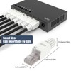VCELINK Conector RJ45 sin herramientas, enchufe de terminación de campo