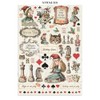 Stamperia - Junk Journal Stickers, Cut-Outs, and Backgrounds for Scrapbooks,