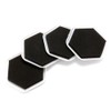 4x LARGE 82mm FURNITURE SLIDERS Gliders Movers Pads Protectors Carpet