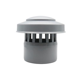 MD Technic Ventilation Hood Haze Hood Roof Vent DN50, DN75, DN110, DN160 on the Pipe (DN 50) (Diameter DN 110)