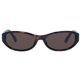 Le Specs Don't Cha Sunglasses - Tort, Oval, Unisex, Minimalist Y2K Style