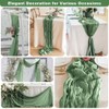St Patricks Day Decorations Cheesecloth Table Runner 10 Ft Green