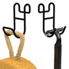 Jovware Black Shower Caddy with Hooks - 2 Pack Shower