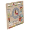 Vertbaudet Wooden Music Box with Calendar for Children, Multi-Colour, One