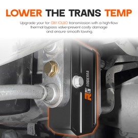 Thermal Bypass Valve for GM 3.0L Duramax 10L80 (2019-2024) – Automatic Transmission Fluid Bypass, Replaces OEM# 125069000, Black