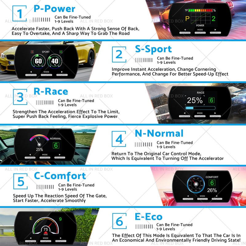 MAX COOL Throttle Controller Suitable for Jeep Patriot 2007-2017 14
