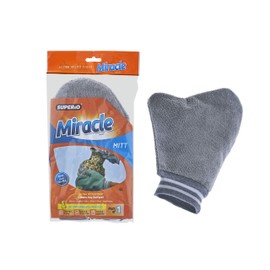 Superio Silver Polish Glove Miracle Mitt - Ultra Microfiber, Cleans Any Surface Sliver Sparkle, Glass Shine, Brass Cleaner, Scratch and Streak Free Reusable Cleaning Glove