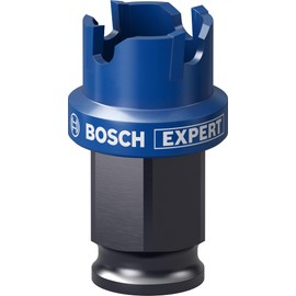 Bosch 1x EXPERT Sheet Metal Hole Saw For Power Change Plus Systems (for Stainless steel sheets, Steel sheets, Ø 20 mm, Professional Accessory Rotary Drill/Drivers)