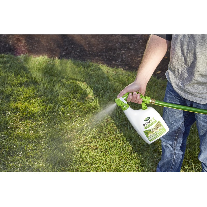 Scotts MossEx 3-in-1 Ready Spray, Kills Moss, Algae and Lichens,