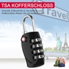 ZHEGE TSA Suitcase Lock, Combination Lock 4 Digit for Suitcase,
