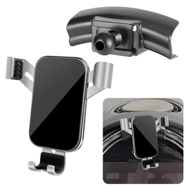 LUNQIN Car Phone Holder for MINI F54 F55 F56 F57 F60 [ 2022 2023 2024 F-Series Clubman/Convertible/Hardtop 2 & 4 Door] and 2021-2024 Countryman Auto Accessories Cellphone Screen Mount 【Not Fit 2025】