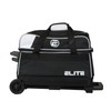 ELITE Basic Double Roller Bowling Ball Bag With Wheels |