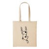 huuraa Jute Bag Cat Scratching Animal Gift Idea 10 Litre