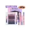 Extensiones De Pestañas Kit 280pcs 2030d Curvatura C 9-16mm