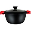 briebe Black Titanium Non-stick Induction Cooker, Casserole 28 cm, Cast