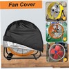 Fan Cover Industrial Fan Cover 24x7.5x24" Waterproof & Dustproof with
