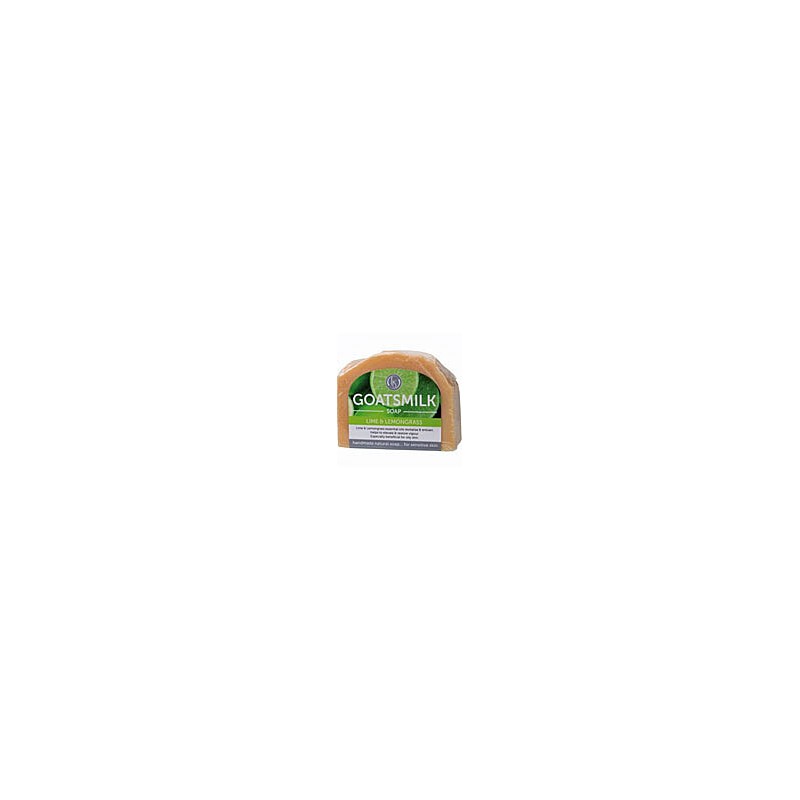 Harmony Soapworks Lime and Lemongrass Goats Milk Soap 140g