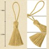 Mini Small Bookmark Crafts Tassels: 30pcs Sewing Fringe with String