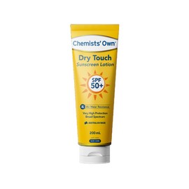Chemists' Own Sunscreen Lotion Dry Touch SPF50+ 200ml