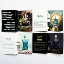 Jean Paul Gaultier Men Cologne Collection Sample Spray Vial 4pc Set