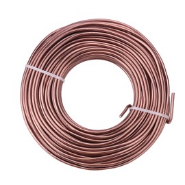 Biugaaufai 98 Feet Brown Anodized Aluminum Bonsai Training Wire, 4.0mm Anodized Aluminum Wire, 98 Feet Bonsai Plant Wire, Professional Grade Bonsai Training Wire for Crafts, Sculpting, Home Decoration