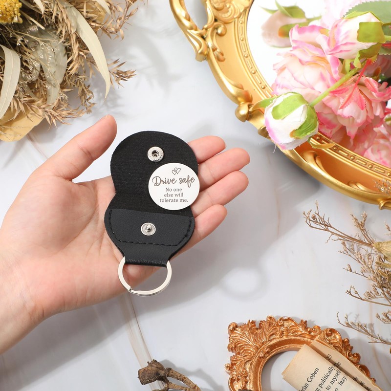 Sureio Pocket Hug Token Long Distance Relationship Keepsake Stainless Steel