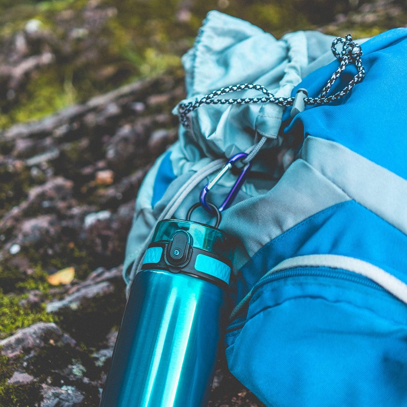 Ion8 Leak Proof 1 litre Sports Stainless Steel Water Bottle,