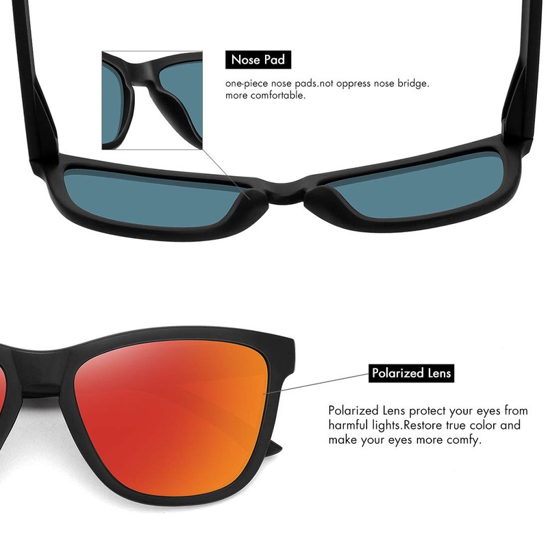 MEETSUN Polarized Sunglasses for Women Men Classic Retro Designer Style