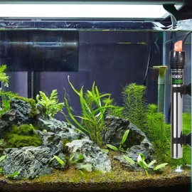 200w Termostato Acero Inox Y Termómetro Digital Para Acuario                                                                                          