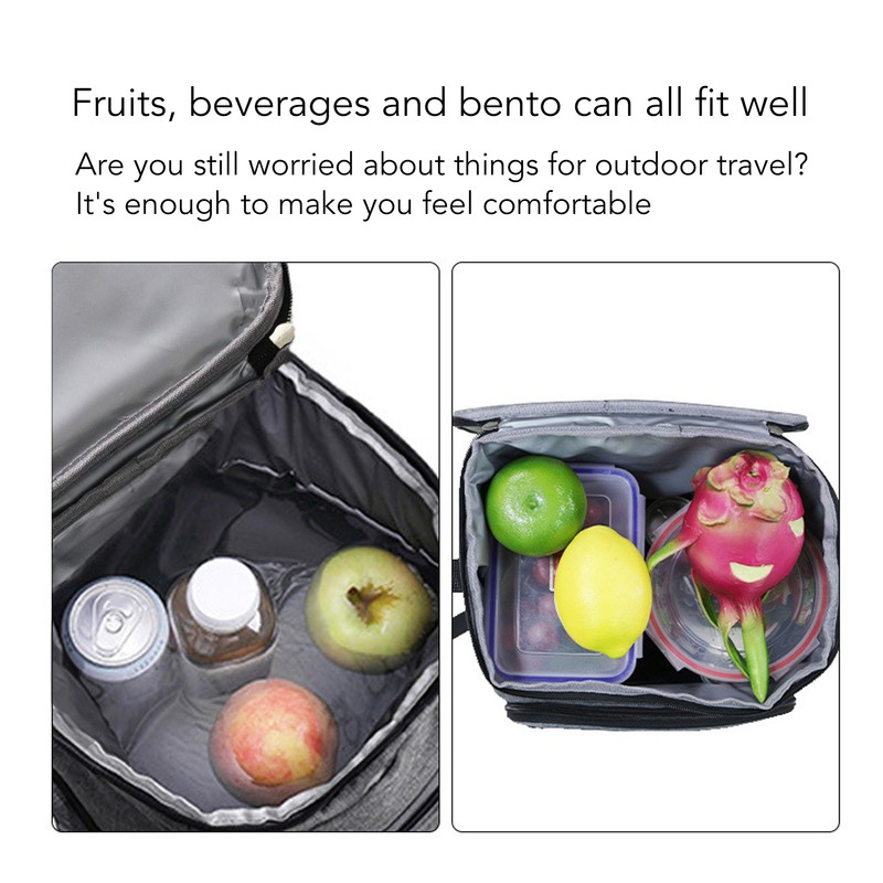 Camping Insulated Backpack Cooler Backpackck Thermal Cooler Bag with Cup