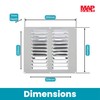 Metal Air Vent Cover, Suitable for Venting Gas Appliances Ventilation