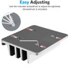 Vertical Laptop Stand,Upgraded Adjustable 4 Slots Laptop Stands, Desktop Aluminum