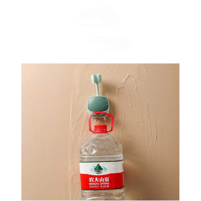 2PCS Shower Head Holder Strong Adhesive 360 Degree Rotatable Adjustable
