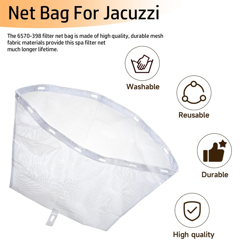 Alocs 6570-398 Filter Net Bag for Ja-cuzzi - 2014+ J-300,