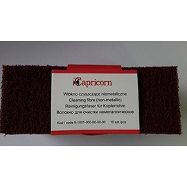 Pack of 10 Cleaning, Metal-Free for Copper Pipes, Fittinge, SOLDER, Putzvlies