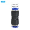 PATIKIL 20pcs 6mm Push To Connect Fitting Plastic Airline Hose