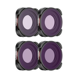 Freewell Hybrid ND/PL Filters Compatible with GoPro Hero13 Black Bright Day 4Pack ND4/PL, ND8/PL, ND16/PL, ND32/PL Enhanced Glare Reduction & Light Control